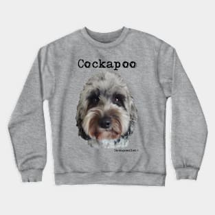 Merle Cockapoo / Spoodle and Doodle Dog Crewneck Sweatshirt